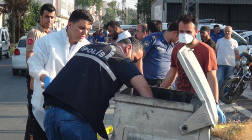 Hatay'da çöp konteynerinden yeni doğmuş kız bebek cesedi çıktı
