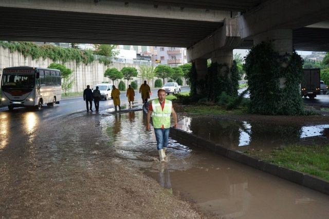 Nevşehir’de sağanak yağış su baskınlarına neden oldu