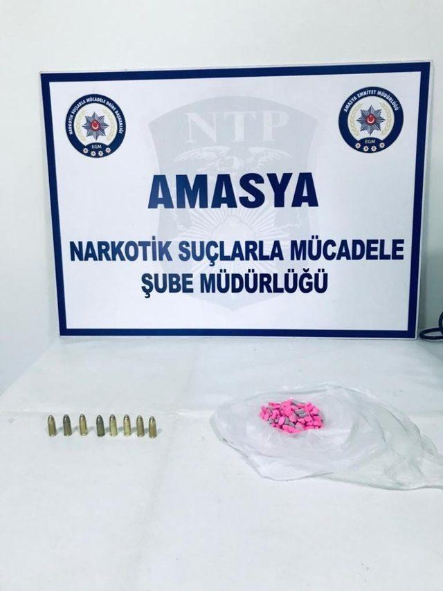 Amasya’da uyuşturucu operasyonu: 4 gözaltı