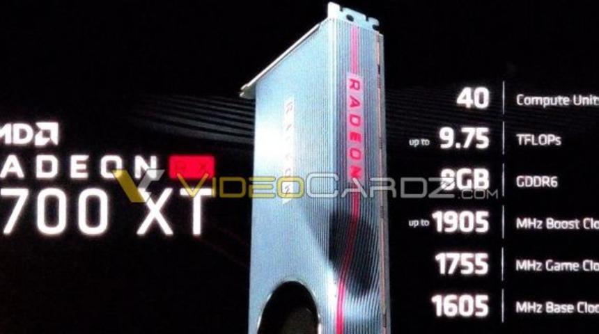 AMD Radeon RX 5700 XT benchmark sonu&ccedil;ları ile karşımıza &ccedil;ıktı