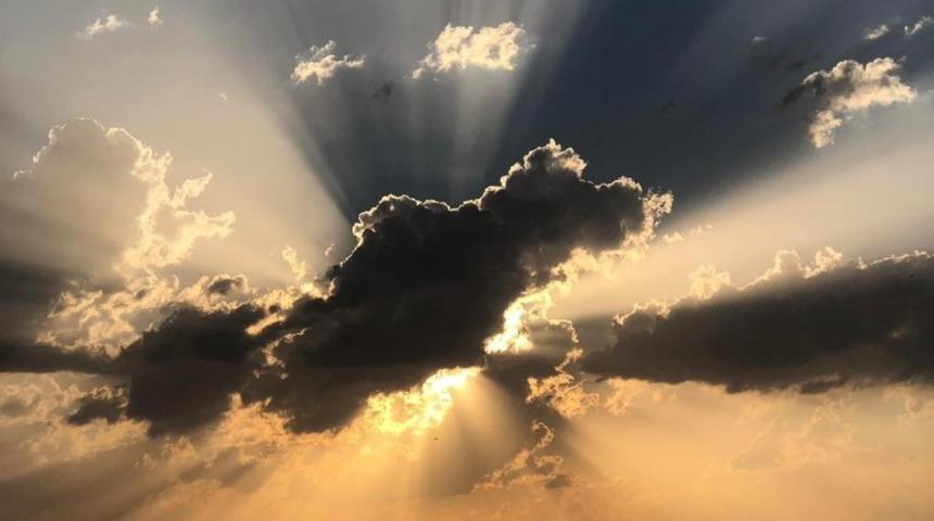 G&uuml;n batımında muhteşem T&uuml;rkiye haritası