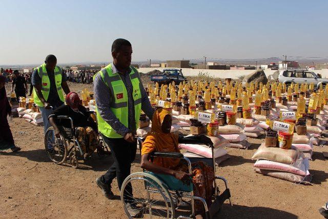 TİKA’dan Cibuti’ye 45 ton gıda yardımı