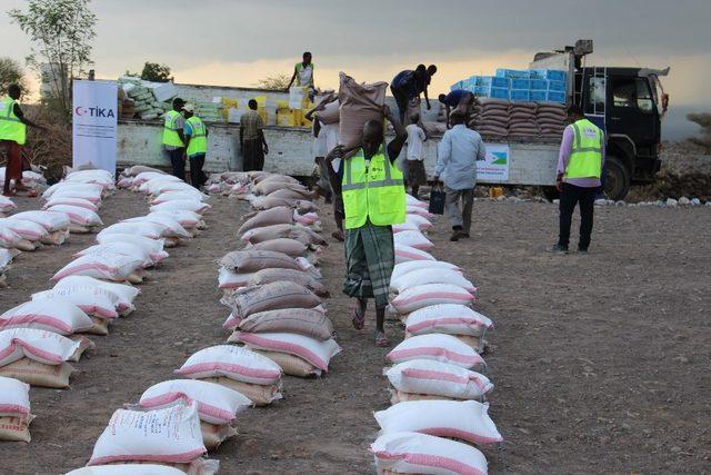 TİKA’dan Cibuti’ye 45 ton gıda yardımı