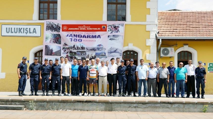 Jandarmanın 180’inci yılında 180 km maraton