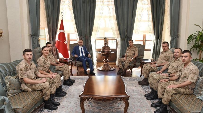 Jandarmadan Vali Soytürk’e ziyaret