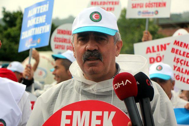 Hak-İş'in Bolu'dan Ankara'ya yürüyüşü ikinci gününde