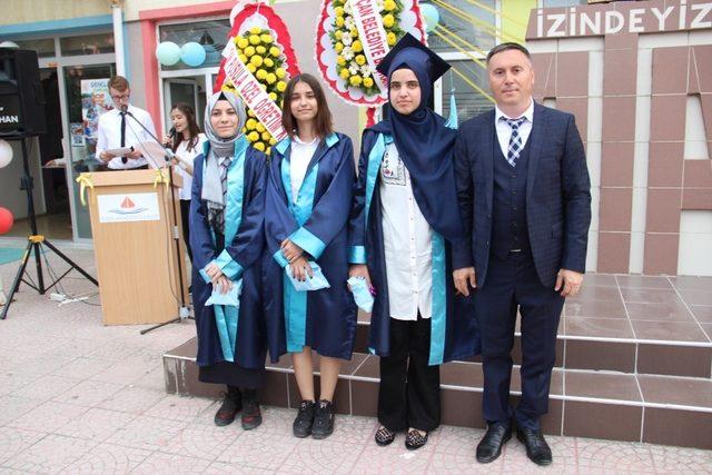 Çan Anadolu Lisesi’nde mezuniyet coşkusu