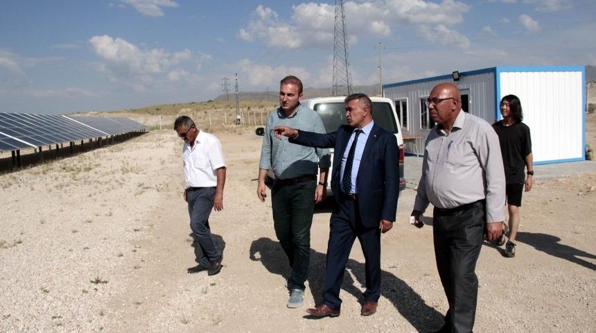 Develi’de çalışmalar yerinde incelendi