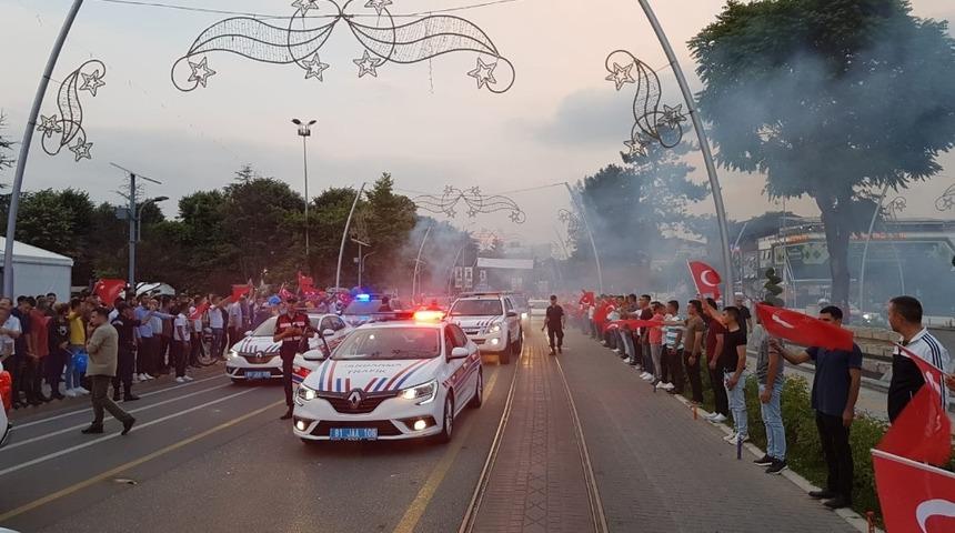 Jandarmadan 180. Yıld&ouml;n&uuml;m&uuml; konvoyu