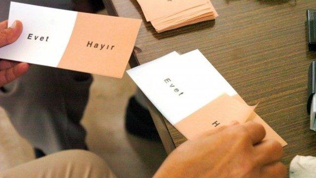 2017 referandum anketine ilişkin son sonuçlar yayınlandı