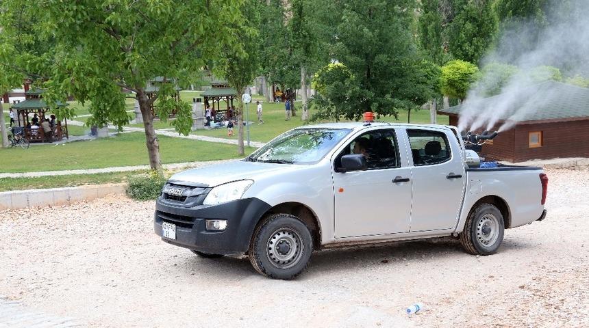 Aksaray&rsquo;da haşerelere karşı etkin m&uuml;cadele