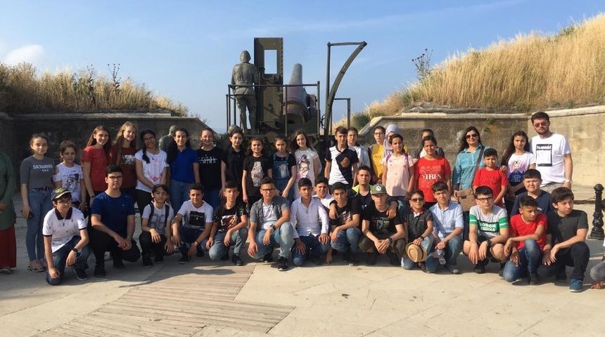 550 Kırkağa&ccedil;lı &ouml;ğrenci &Ccedil;anakkale&rsquo;de