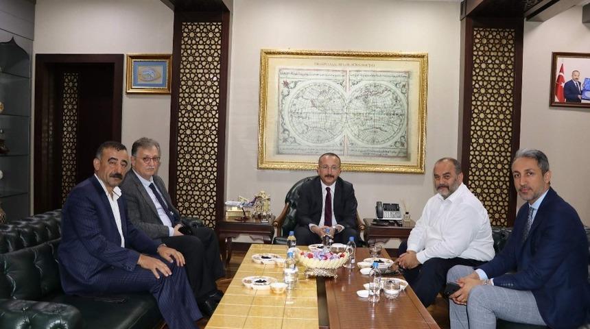 TP Genel M&uuml;d&uuml;r&uuml; Melih Han Bilgin, Vali Atik&rsquo;i ziyaret etti
