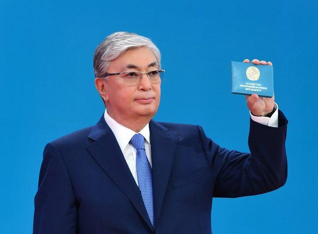 Kazakistan’da Tokayev yemin etti