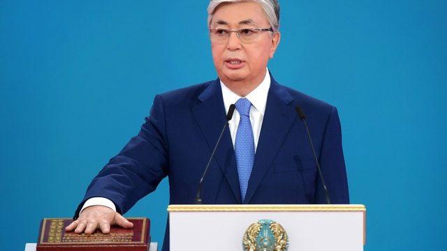 Kazakistan’da Tokayev yemin etti