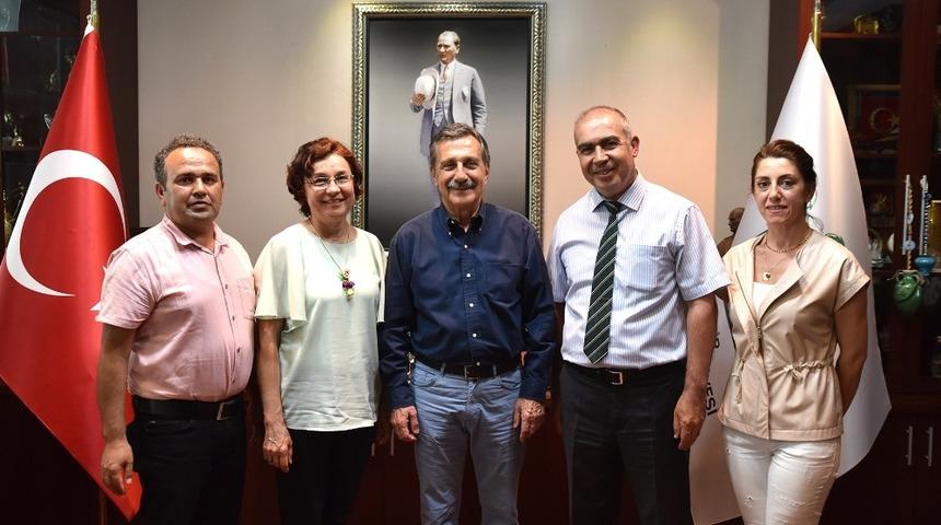 Nadir Erdem&rsquo;den Başkan Ata&ccedil;&rsquo;a veda ziyareti