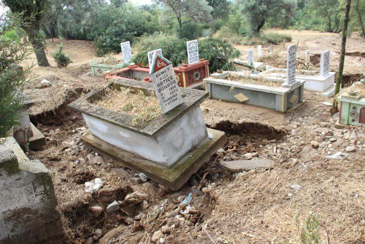 Oraya giden gözlerine inanamadı! Mezarlar yerinden oynadı! G2