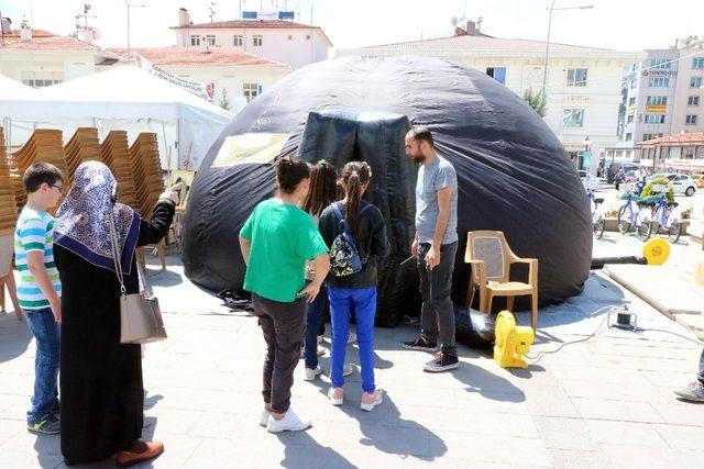 Yozgatlı çocuklar uzay yolculuğuna çıktı