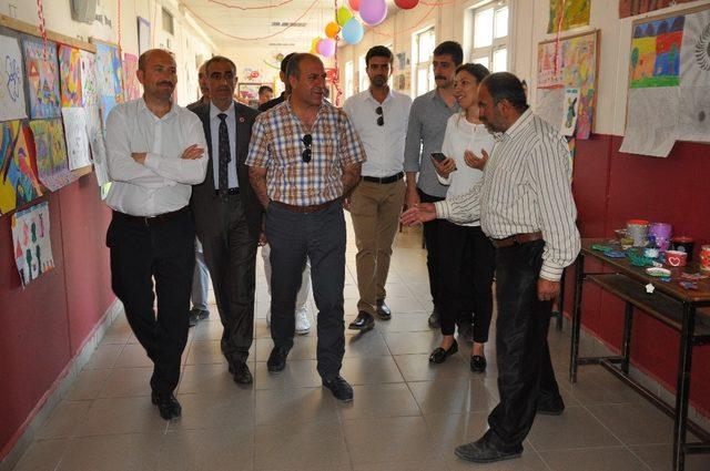 Balotu Köyü İlk ve Ortaokulunda ‘Bilim Fuarı’ açıldı