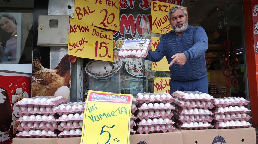    Yumurtanın kolisi 5 liraya kadar düştü