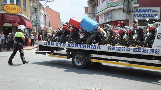 Burhaniye’de motosiklet denetimleri arttırıldı