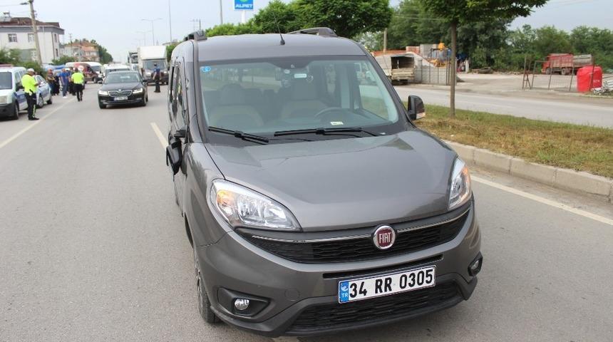 Çarşamba’da trafik kazası: 1 yaralı