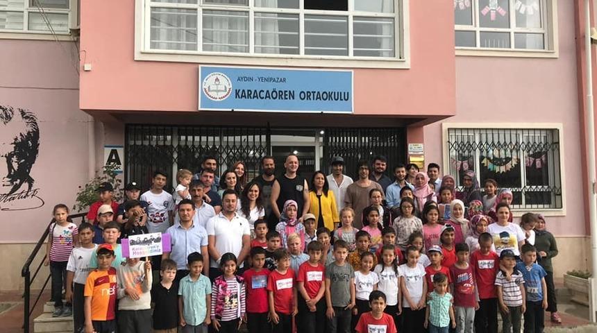 Manga’dan Aydınlı miniklere sürpriz ziyaret