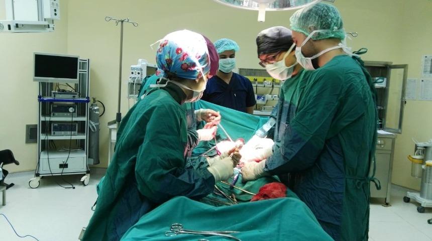 Solhan&rsquo;da ilk kez "Histerektomi" operasyonu