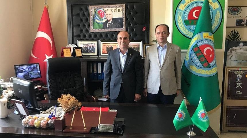 Kaymakam Solak&rsquo;tan Başkale Ziraat Odasına ziyaret