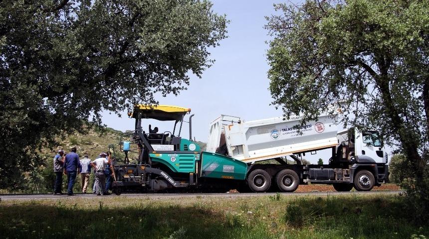 Talas’ta Altyapı Çalışmaları Hız Kesmiyor