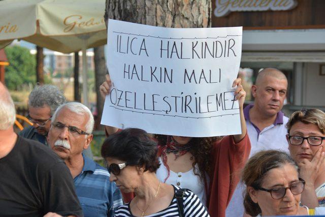 Bergama daki yasağa piknikli protesto 2