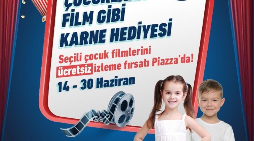 Şanlıurfa Piazza&rsquo;da &ccedil;ocuklara &uuml;cretsiz sinema bileti
