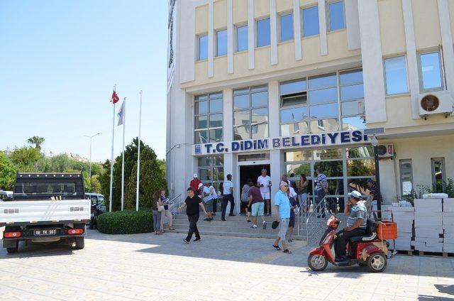 Didim Belediyesinde birimler düzeyinde binalara tadilat yapılıyor