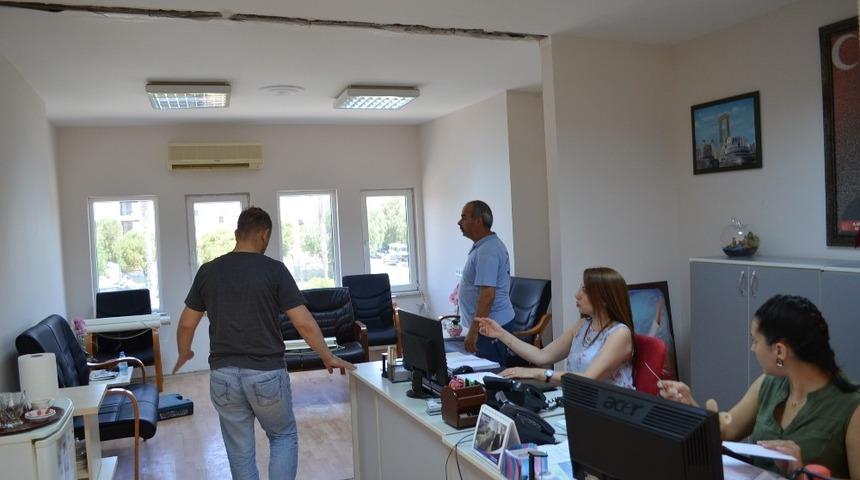 Didim Belediyesinde birimler düzeyinde binalara tadilat yapılıyor