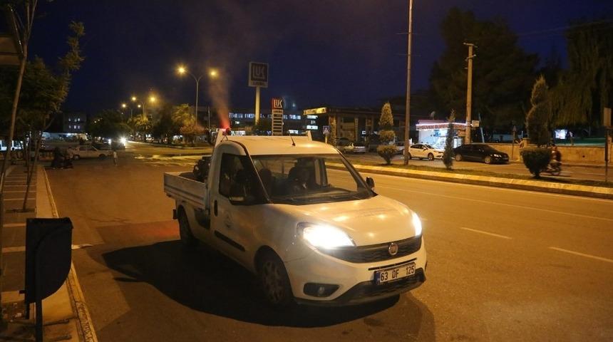 Eyyübiye’de haşereyle mücadele operasyonu sürüyor