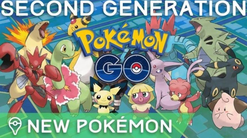 Pokemon GO: Second Generation Resmiyete Kavuştu