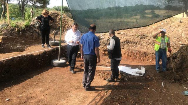 Parıon antik kenti yakınlarında kurtarma kazıları başlatıldı