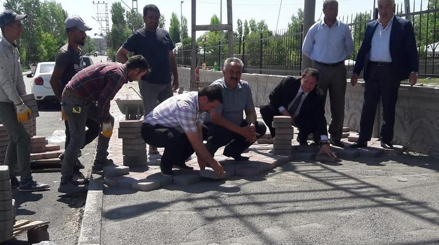 Arpa&ccedil;ay&rsquo;a modern kaldırım