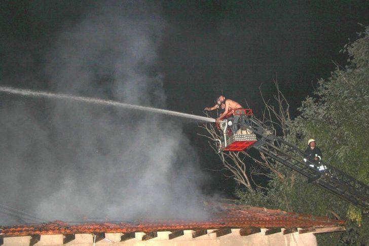 Hisarcık’ta korkutan yangın G2