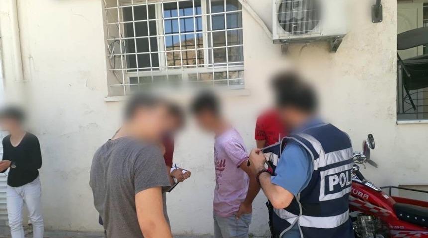 Mardin polisinden &ccedil;ocuk ve gen&ccedil;lerin korunmasına y&ouml;nelik &lsquo;tek dal&rsquo; denetimi