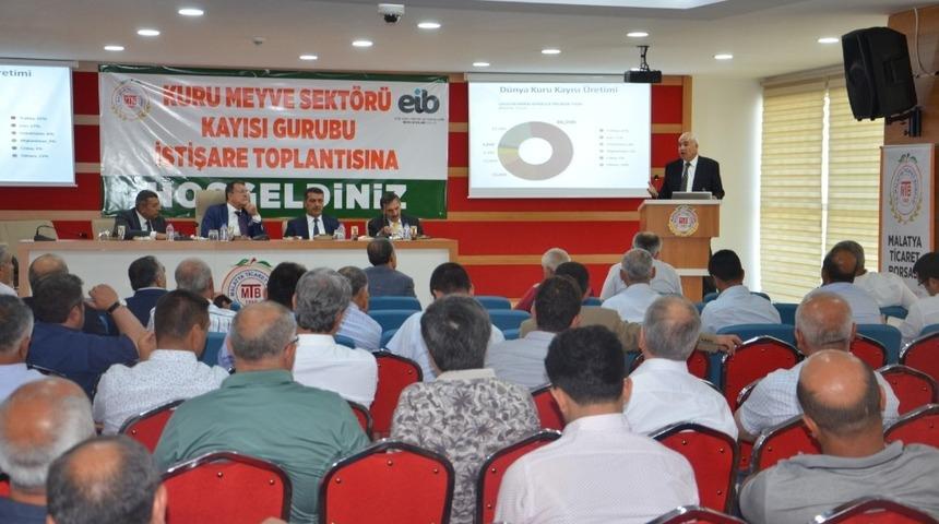 Kayısı komisyonu MTB&rsquo;de toplandı