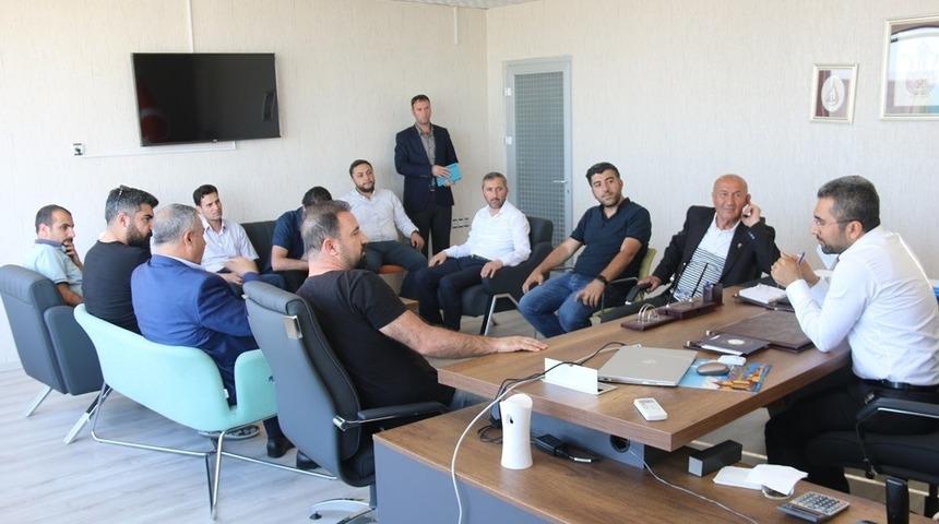 Başkan Say, yerel gazete temsilcileriyle bir araya geldi