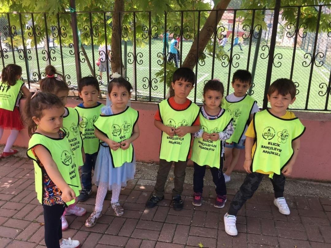 270 anaokulu &ouml;ğrencisi kır kahvaltısında buluştu