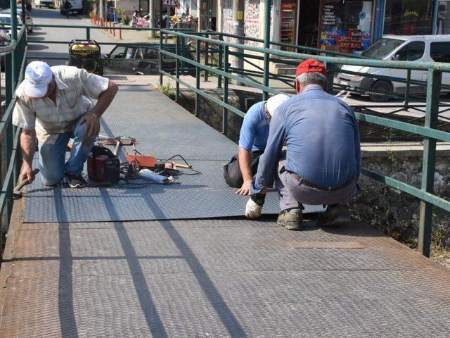 Çalışmalar yayalar için başladı