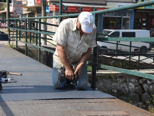 Çalışmalar yayalar için başladı