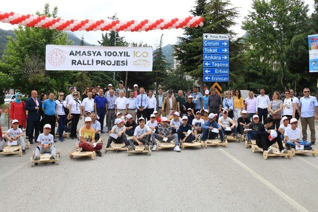 100. yıl anısına Amasya Rallisi yapıldı