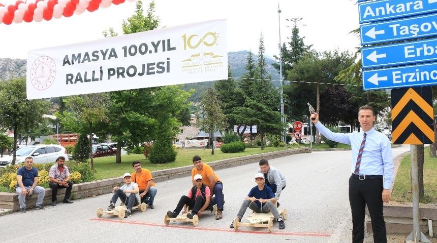100. yıl anısına Amasya Rallisi yapıldı