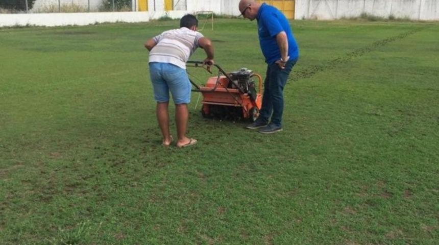 Marmaris Stadı&rsquo;nda bakım &ccedil;alışmaları başladı