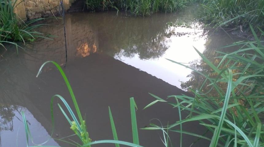 Tekirdağ’da dere kirliliği