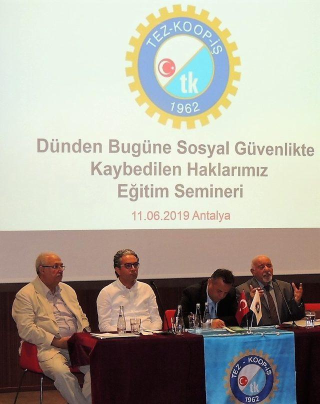 Sendikadan eğitim semineri